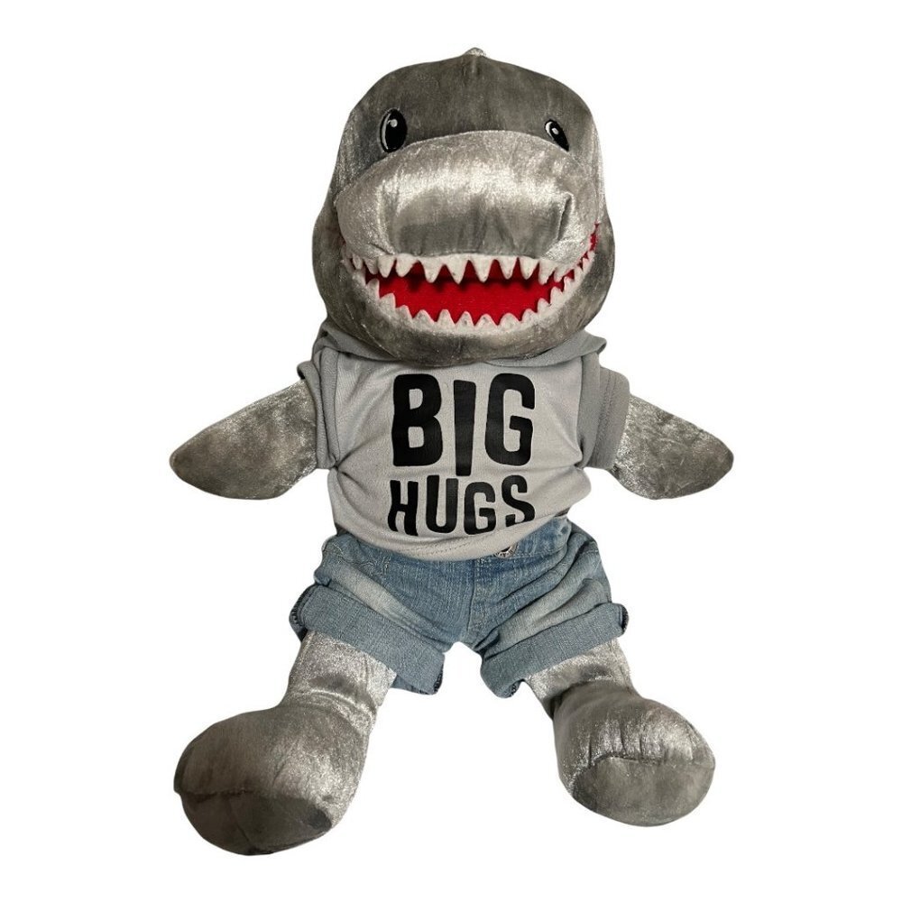 Build a Bear Shark puppet  w/ outfit